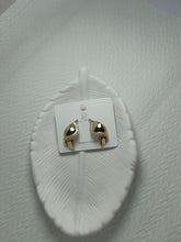 Gold Polished Spiral Shaped Earrings