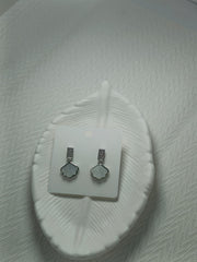 Pin Shaped Fawn Style Earrings