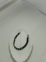 Black Rube Crystal Bracelet