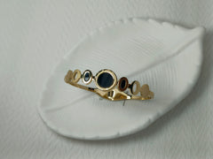 Circle Rube Gold Polished Bangle