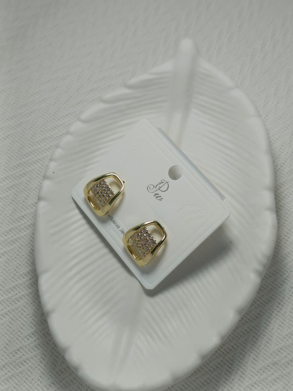 Premium Gold Polished Earrings