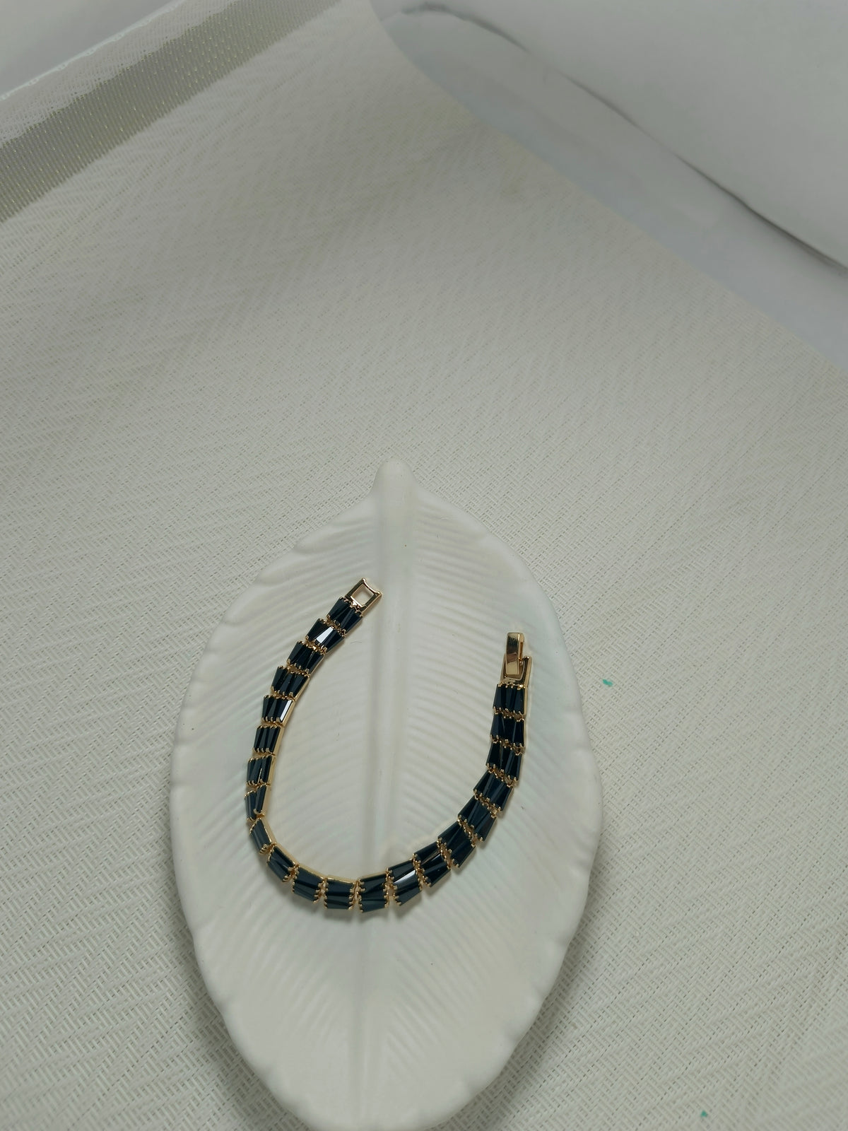 Black Rube Crystal Bracelet