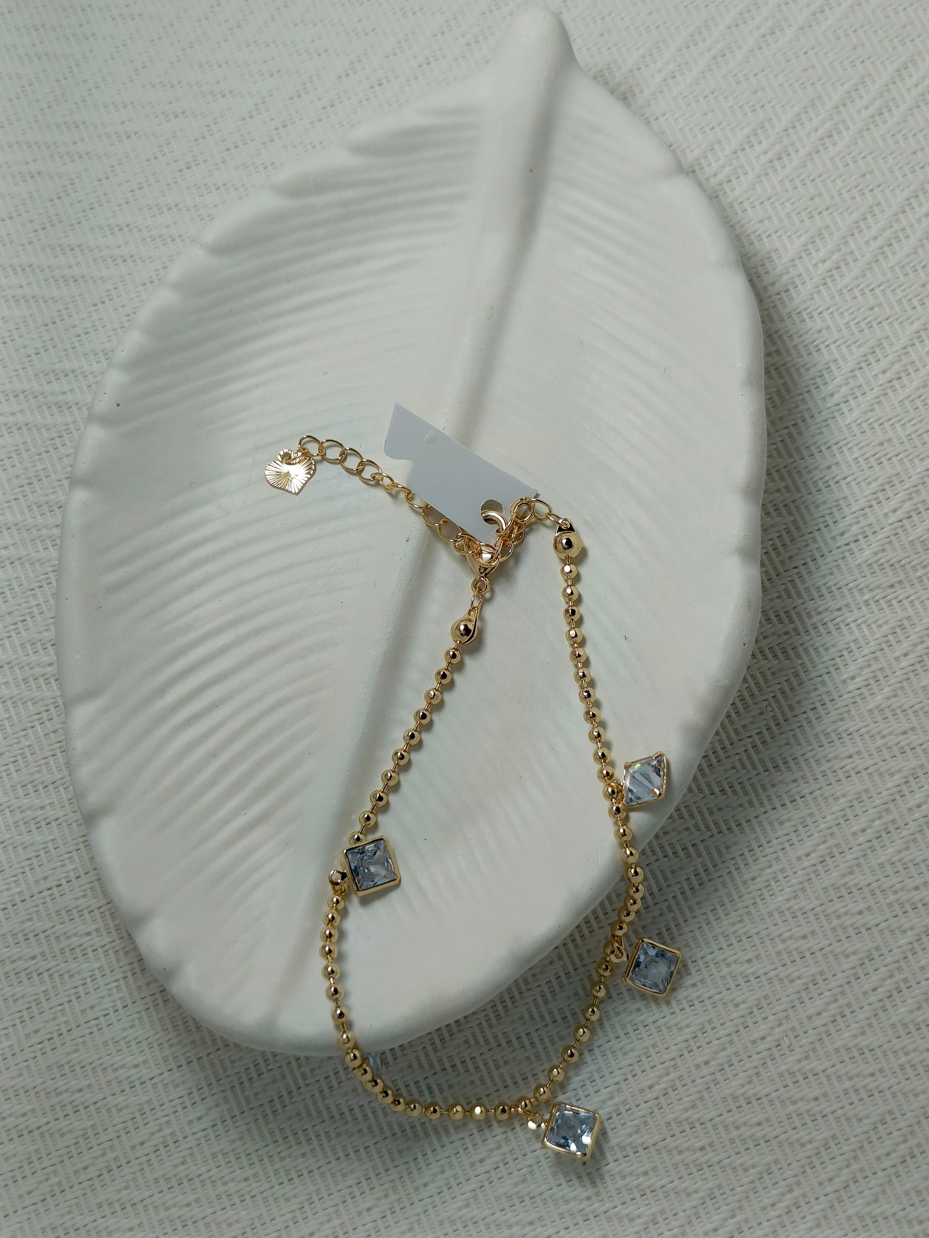 Gold Polished Anklet